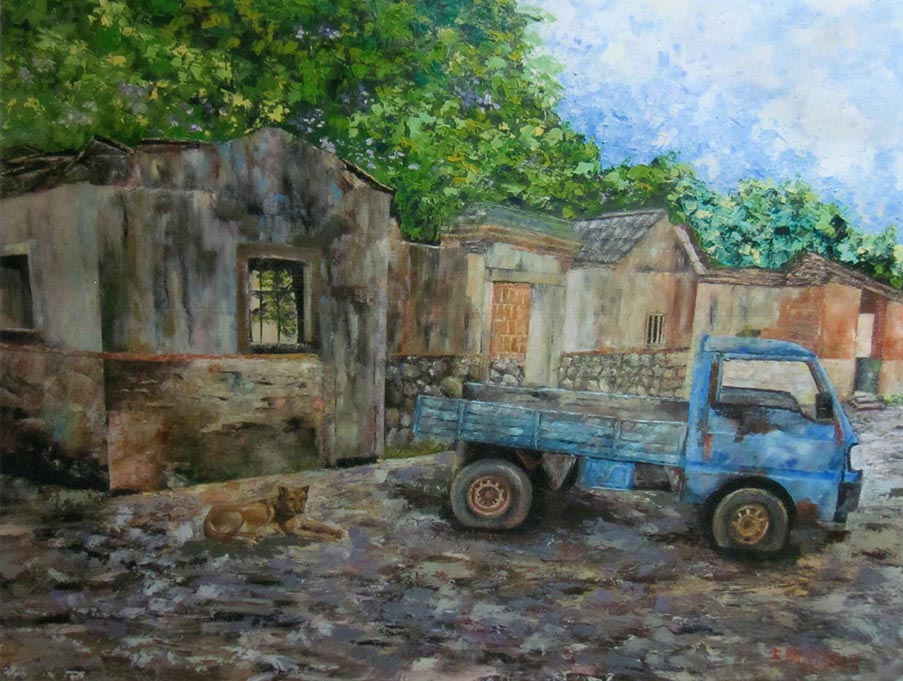 gallery-vote-D21-彭士駙-風景-油畫-30P(91x65cm)