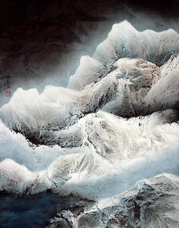 ART-083-林象元-奇峰孕秀-100x75cm-2019