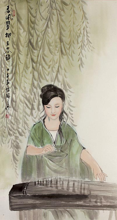 ART-094-許瑞月-香風翠柳玉容醉