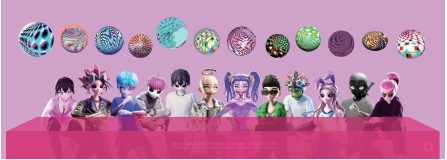 image-147-許璧翎-12異星與12異星使者圓世界-100x36x5cm