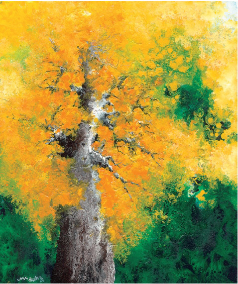 ART-110-陳炳臣-豐年金韻-72.5x60.5cm-2025